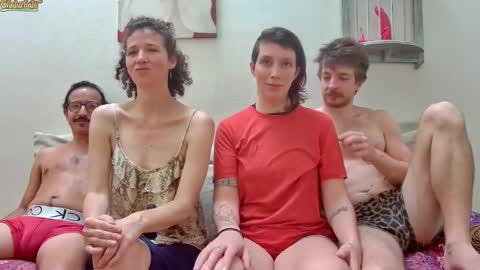 Snapshot of randomshuffle chatting on March 5, 2025, 3:18 pm MR DJ Randomshuffle friends playing with sexual energy live - OMG we are back online show from March 5, 2025, 3:18 pm