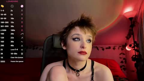Snapshot of rebegoldnoir chatting on May 2, 2026, 9:14 am Mistress Rebecca online show from May 2, 2026, 9:14 am