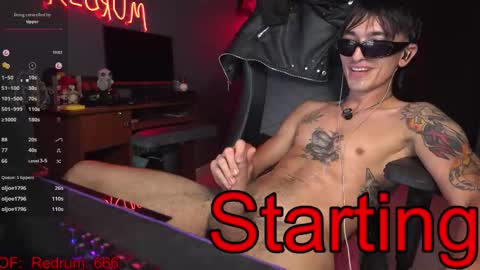 Red online show from November 7, 2025, 4:07 pm