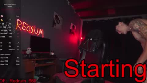 Snapshot of redrum_696 chatting on January 19, 2026, 11:36 am Red online show from January 19, 2026, 11:36 am