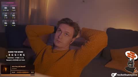 Rocket Bunny online show from February 1, 2026, 6:50 pm