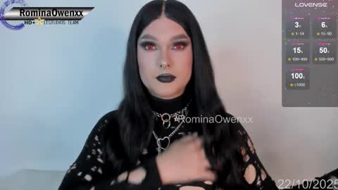 ROMINA OWEN online show from October 22, 2025, 7:41 am