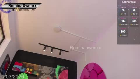 ROMINA OWEN online show from March 2, 2026, 12:13 am