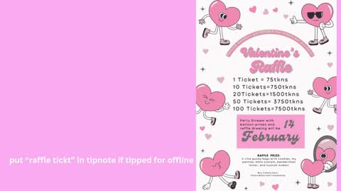 Rosie Bones online show from February 1, 2025, 7:02 pm