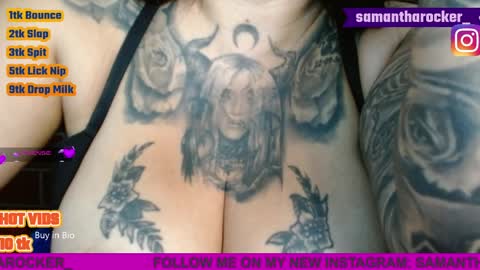 Samantha Red online show from March 31, 2026, 1:22 pm