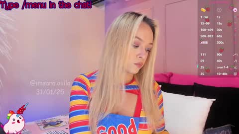 SaraAvila  online show from January 31, 2025, 10:21 pm