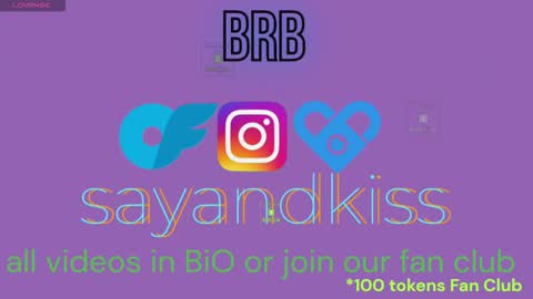 Say and kiss online show from March 22, 2026, 3:15 pm