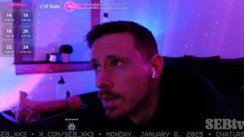 Snapshot of seb_tv chatting on January 7, 2025, 4:39 am Sebastian online show from January 7, 2025, 4:39 am