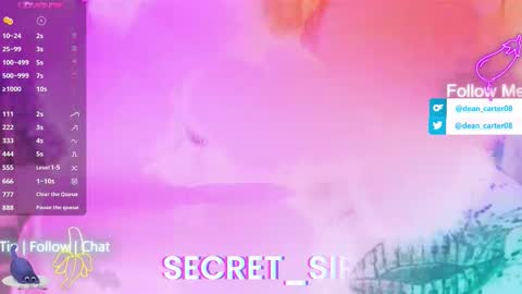 Dean Carter online show from December 21, 2025, 10:50 pm