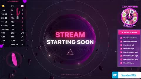 SeraLeeXXX online show from April 14, 2026, 5:41 pm