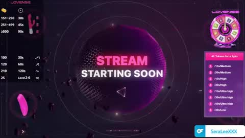 SeraLeeXXX online show from July 1, 2026, 4:18 pm