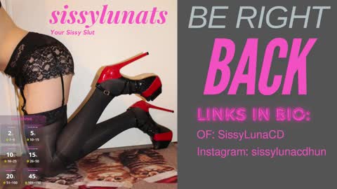 SissyLunaTS online show from January 7, 2025, 9:07 am