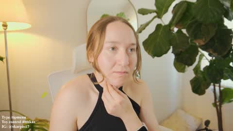 Snapshot of skarpio17 chatting on March 23, 2026, 5:28 pm Im Scarlett ONLINE 5pm-10pm NYC time online show from March 23, 2026, 5:28 pm