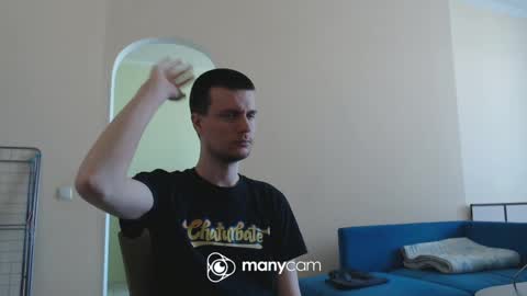 Snapshot of slavaxxx777 chatting on February 23, 2025, 8:17 am Slava GAY. PVT OPEN. online show from February 23, 2025, 8:17 am