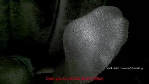 Snapshot of solefetisherking chatting on January 19, 2026, 12:03 am solefetisherking online show from January 19, 2026, 12:03 am