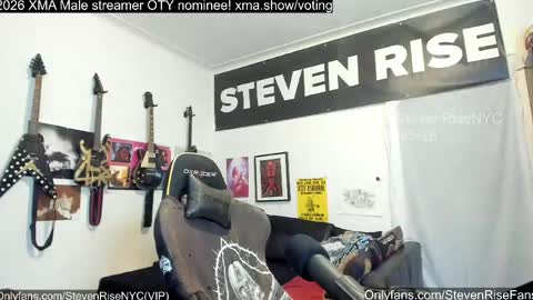 Snapshot of stevenrisenyc chatting on May 6, 2026, 1:05 pm StevenRiseNYC online show from May 6, 2026, 1:05 pm