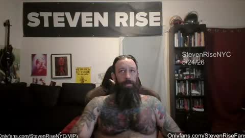 Snapshot of stevenrisenyc chatting on May 24, 2026, 12:54 pm StevenRiseNYC online show from May 24, 2026, 12:54 pm