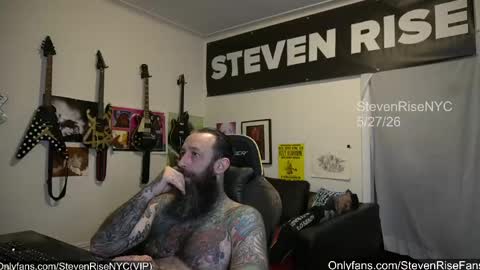Snapshot of stevenrisenyc chatting on May 28, 2026, 12:52 am StevenRiseNYC online show from May 28, 2026, 12:52 am