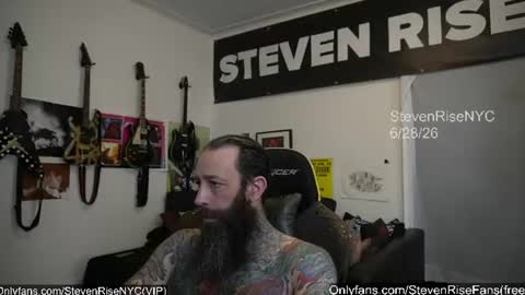 Snapshot of stevenrisenyc chatting on June 28, 2026, 5:30 pm StevenRiseNYC online show from June 28, 2026, 5:30 pm