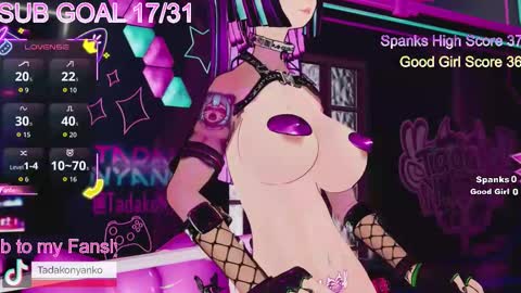 Snapshot of tadakonyanko chatting on February 10, 2026, 2:43 pm Tadako Nyanko online show from February 10, 2026, 2:43 pm