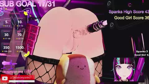 Snapshot of tadakonyanko chatting on February 16, 2026, 2:29 am Tadako Nyanko online show from February 16, 2026, 2:29 am