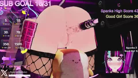 Snapshot of tadakonyanko chatting on February 16, 2026, 2:35 pm Tadako Nyanko online show from February 16, 2026, 2:35 pm