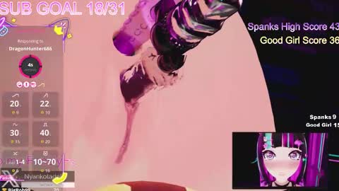 Snapshot of tadakonyanko chatting on February 24, 2026, 2:53 am Tadako Nyanko online show from February 24, 2026, 2:53 am