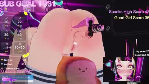 Snapshot of tadakonyanko chatting on March 21, 2026, 2:16 am Tadako Nyanko online show from March 21, 2026, 2:16 am