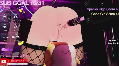 Snapshot of tadakonyanko chatting on March 30, 2026, 2:07 pm Tadako Nyanko online show from March 30, 2026, 2:07 pm