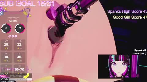 Snapshot of tadakonyanko chatting on March 31, 2026, 2:24 am Tadako Nyanko online show from March 31, 2026, 2:24 am