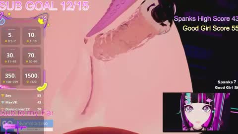 Snapshot of tadakonyanko chatting on April 11, 2026, 2:05 am Tadako Nyanko online show from April 11, 2026, 2:05 am