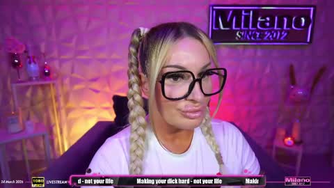 TamaraMilano online show from March 24, 2026, 8:52 am