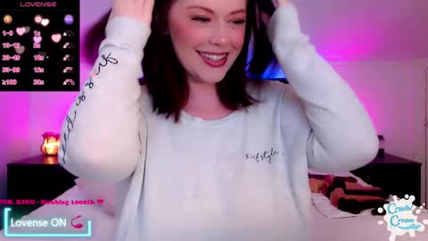 Snapshot of thecrystalcream chatting on February 4, 2026, 6:14 pm thecrystalcream online show from February 4, 2026, 6:14 pm