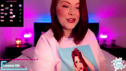 Snapshot of thecrystalcream chatting on February 11, 2026, 6:35 pm thecrystalcream online show from February 11, 2026, 6:35 pm