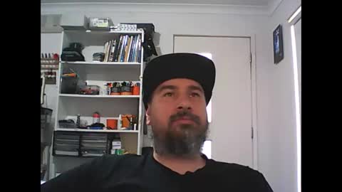 Snapshot of theozbeardguy chatting on October 14, 2025, 4:02 am aussiebeard online show from October 14, 2025, 4:02 am