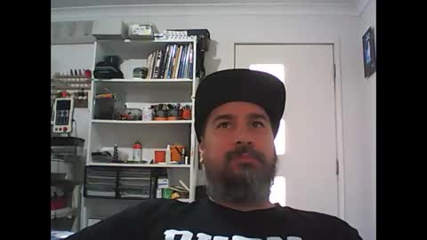 Snapshot of theozbeardguy chatting on October 22, 2025, 2:01 am aussiebeard online show from October 22, 2025, 2:01 am