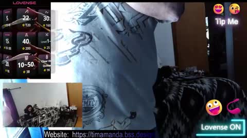 Snapshot of timamanda chatting on February 24, 2026, 8:07 pm Tim Amanda online show from February 24, 2026, 8:07 pm