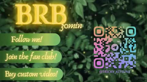 trickykitsune online show from March 16, 2026, 3:16 pm