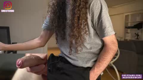 Snapshot of uncutgerman420 chatting on June 7, 2026, 8:23 pm Mister Uncut online show from June 7, 2026, 8:23 pm