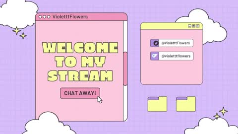 Snapshot of violetttflowers chatting on March 21, 2026, 5:05 pm Violet Flowers online show from March 21, 2026, 5:05 pm
