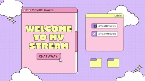 Snapshot of violetttflowers chatting on April 5, 2026, 6:49 pm Violet Flowers online show from April 5, 2026, 6:49 pm