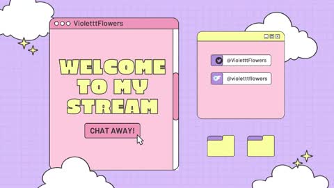 Snapshot of violetttflowers chatting on April 26, 2026, 11:46 pm Violet Flowers online show from April 26, 2026, 11:46 pm