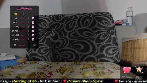 Snapshot of webchrissy chatting on January 2, 2025, 10:01 pm Chrissy online show from January 2, 2025, 10:01 pm