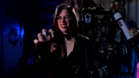 Snapshot of witch_fiona chatting on March 7, 2025, 8:44 pm Goddess of two strapons  - Mr. long Don Mr. Pinky online show from March 7, 2025, 8:44 pm