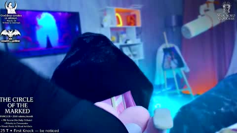 Snapshot of wounded_goddess chatting on February 7, 2026, 7:45 am Goddess Sophy online show from February 7, 2026, 7:45 am