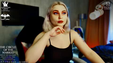 Snapshot of wounded_goddess chatting on February 10, 2026, 7:45 am Goddess Sophy online show from February 10, 2026, 7:45 am