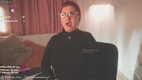 Snapshot of ximenna_cruz_ chatting on March 2, 2025, 1:15 am Xime Independent Artist online show from March 2, 2025, 1:15 am