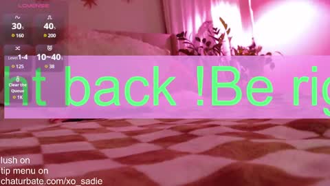 Snapshot of xo_sadie chatting on January 19, 2025, 6:31 am Xo Sadie online show from January 19, 2025, 6:31 am