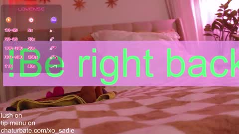 Snapshot of xo_sadie chatting on February 23, 2026, 7:17 am Xo Sadie online show from February 23, 2026, 7:17 am