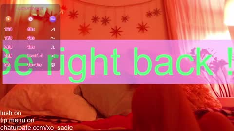 Snapshot of xo_sadie chatting on March 30, 2026, 6:14 am Xo Sadie online show from March 30, 2026, 6:14 am